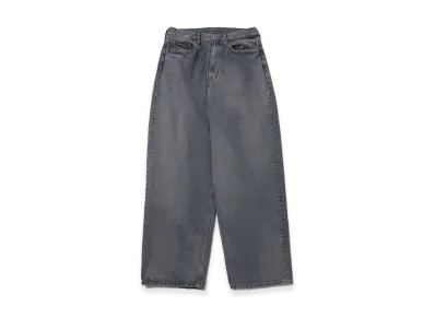A.PRESSE Vintage Gray Denim Pants "Gray"