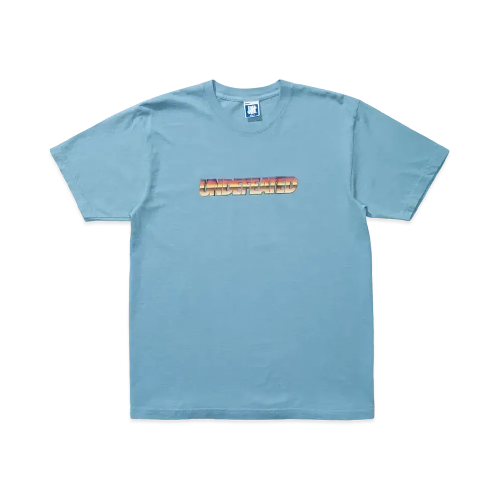 UNDEFEATED CHROMED OUT S/S TEE - 80173 "Light Blue"