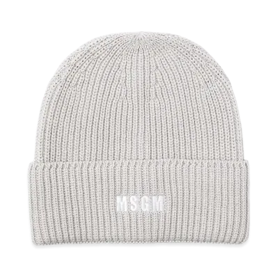 MSGM Knit Cap "Grey"