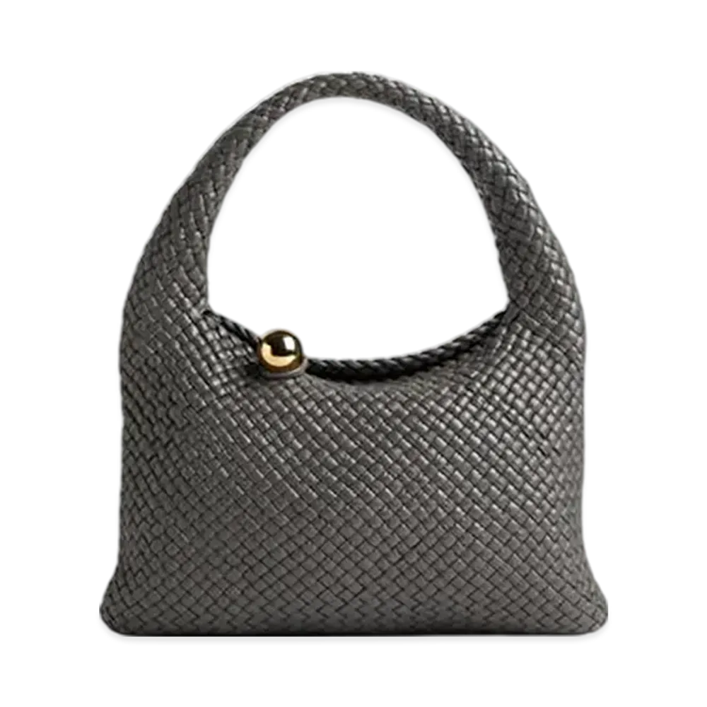 Bottega Veneta Tosca Baci "Light/Graphite"