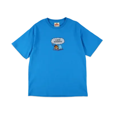 WIND AND SEA x GARFIELD S/S Tee (Hate Monday) "Blue"