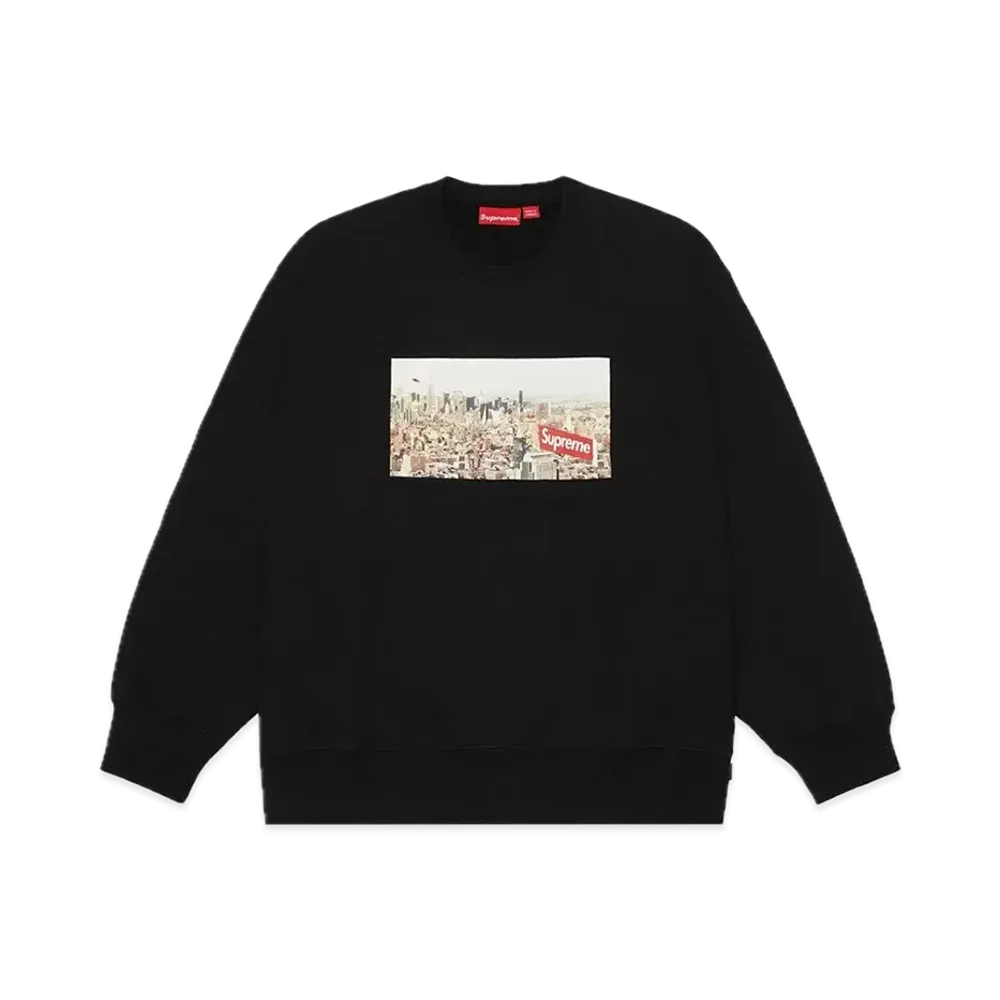 Supreme Aerial Crewneck "Black"