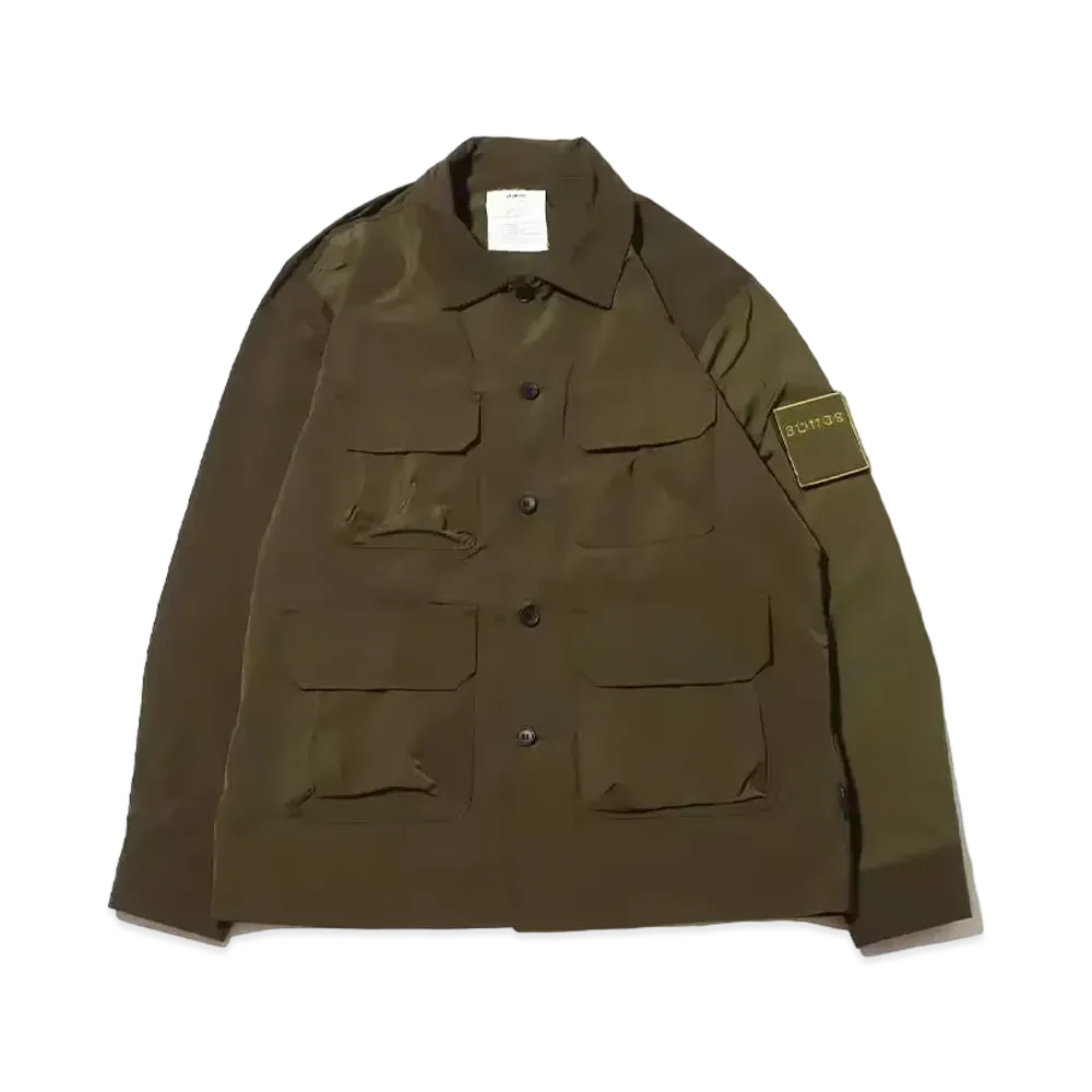 atmos Nylon Field Shirts "Olive"