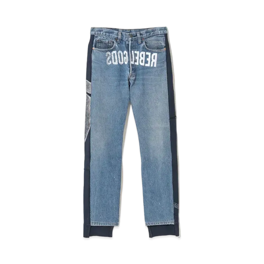 UNDERCOVER x Levi's Hybrid Denim Sweat Pants "Indigo"
