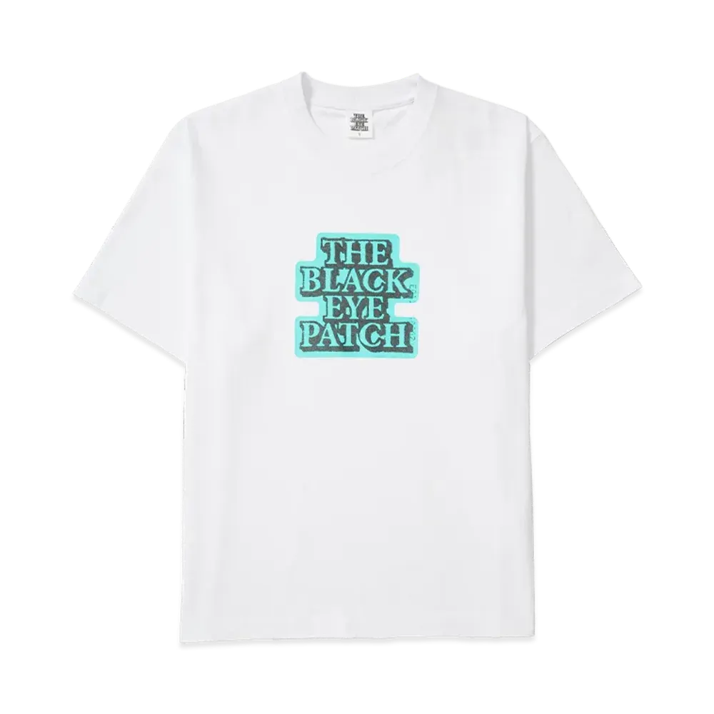 BlackEyePatch OG Robin’s Egg Blue Tee "White"