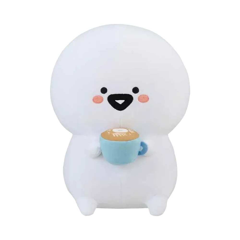 BANDAI "Ichiban Kuji" -With Obungu ~Relaxing cafe~- A Prize Relaxing with Coffee Obungu san Plush