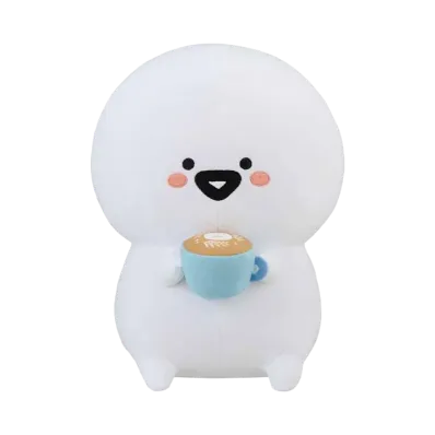 BANDAI "Ichiban Kuji" -With Obungu ~Relaxing cafe~- A Prize Relaxing with Coffee Obungu san Plush