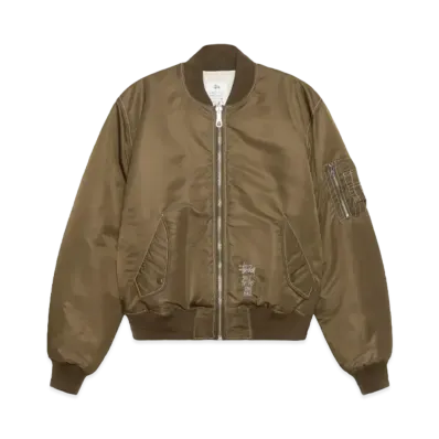 Stussy Built Reversible Bomber Jacket "Brown"
