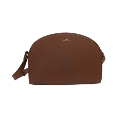 A.P.C. Sac Demi Lune "Noisette"