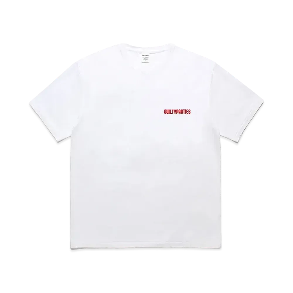 WACKO MARIA Washed Heavy Weight T-Shirt "White"
