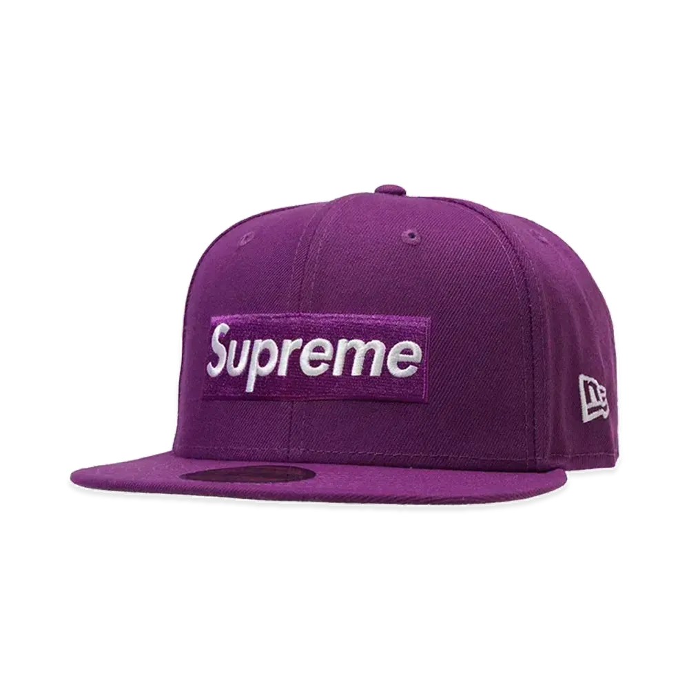 Supreme Championship Box Logo New Era "Purple"