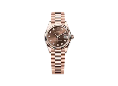 ROLEX Datejust 31mm Everose Gold 278275 "Chocolate"