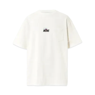 WIND AND SEA x MADNESS S/S TEE (POCKET) "White"