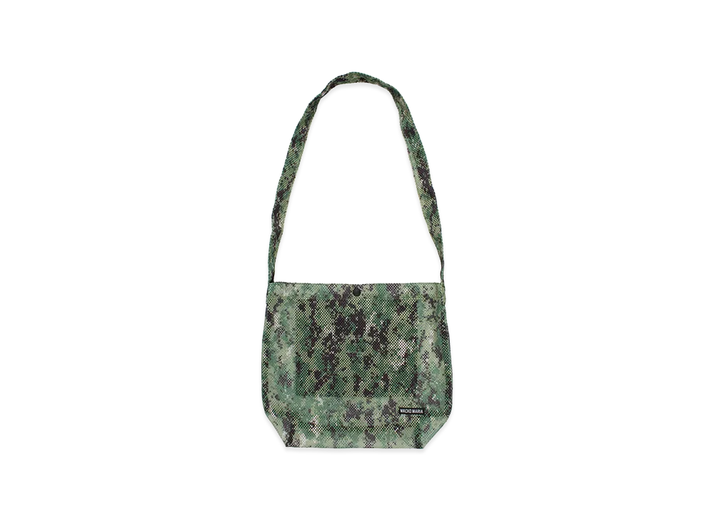 WACKO MARIA x Speak Easy Digital Camo Mesh Shoulder Bag "Khaki"