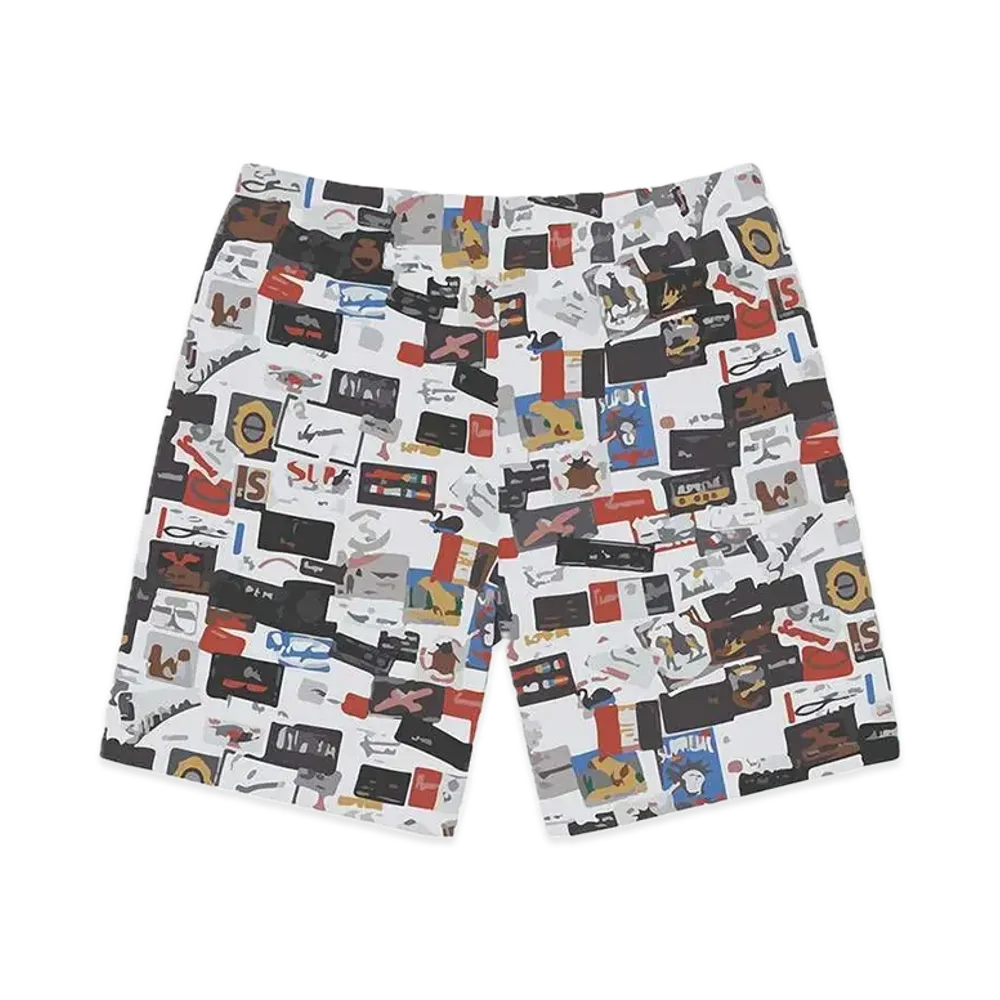 Supreme Labels Pique Short "White"