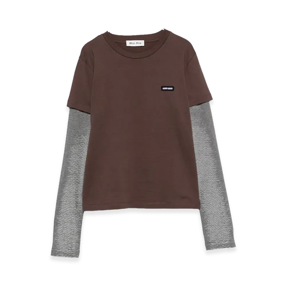 MIU MIU Women's Sweaters "Brown"