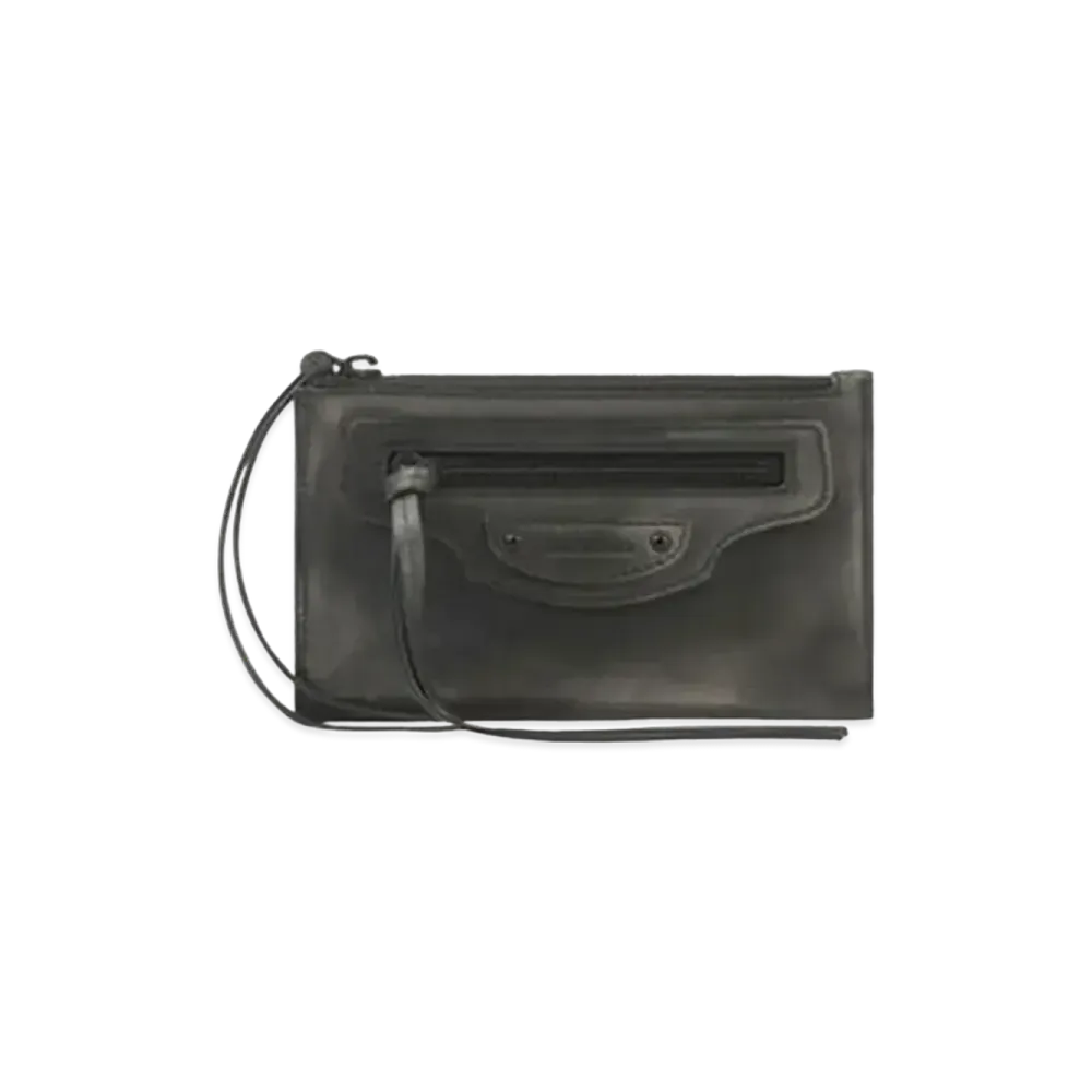 BALENCIAGA Women's Neo Classic Long Coin And Card Holder "Black"