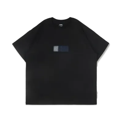 LAKH x KUON Boro Box Tee "Black"
