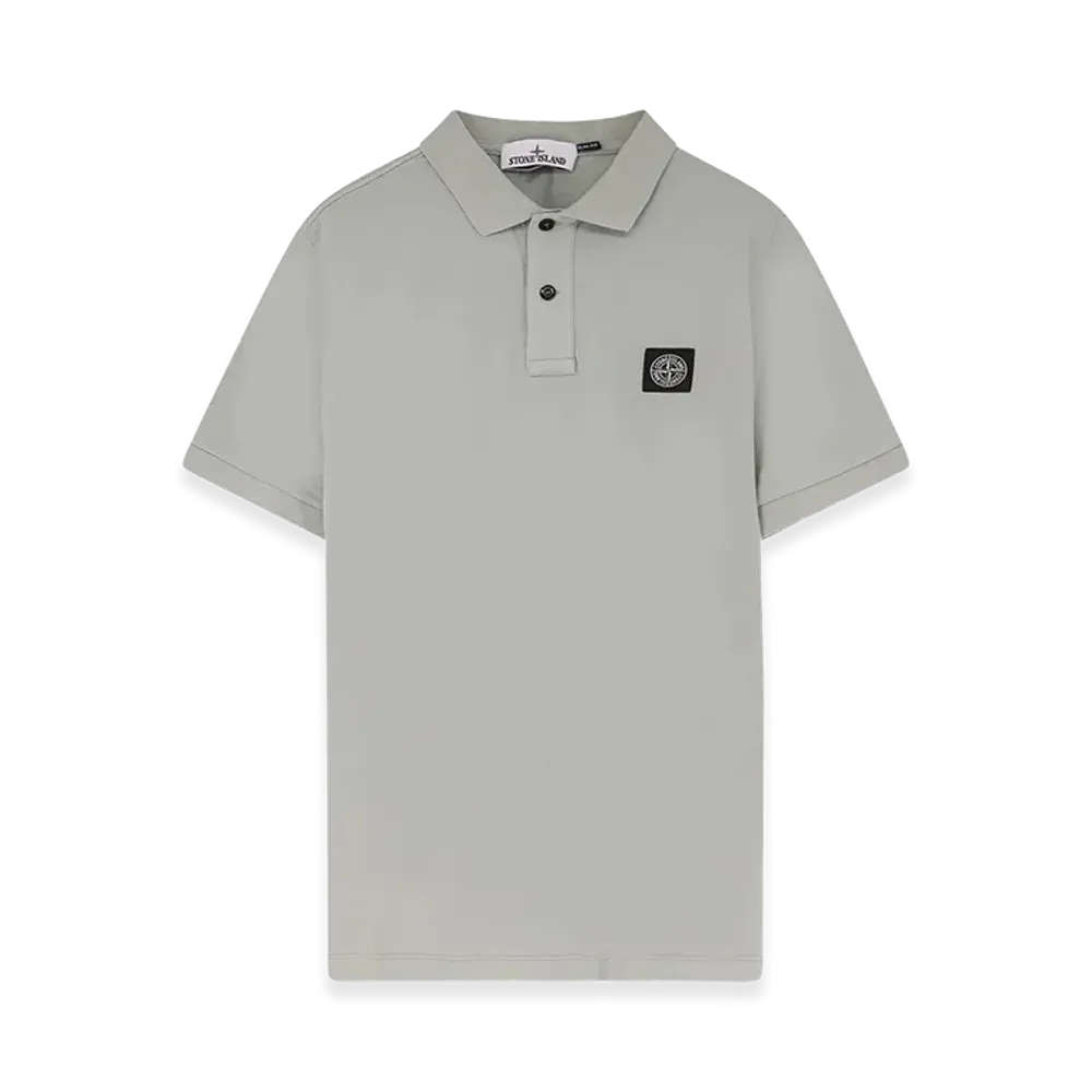 Stone Island Slim Fit Cotton Pique Polo Shirt "Beige"