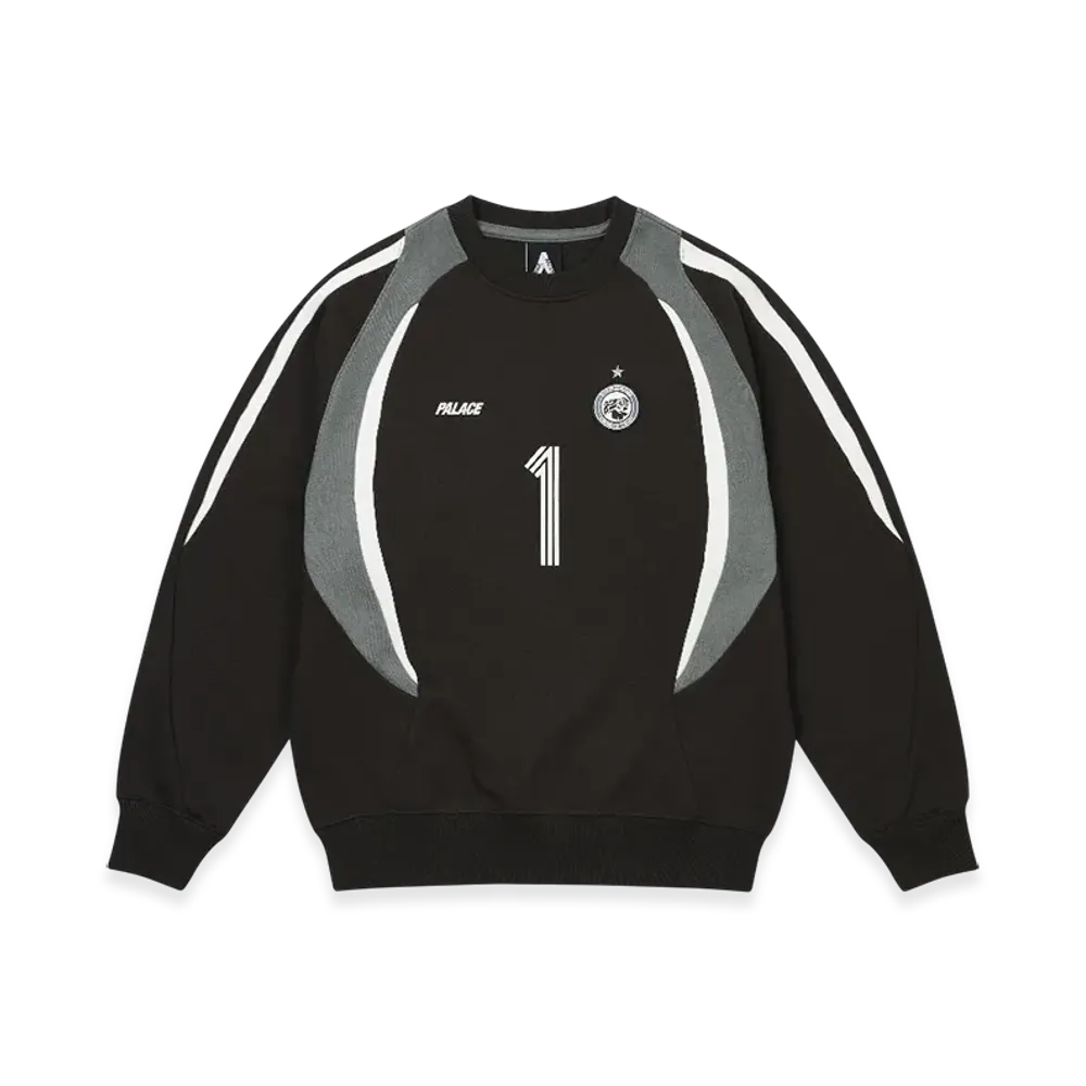 PALACE Phantasy Warm Up Crew "Black"