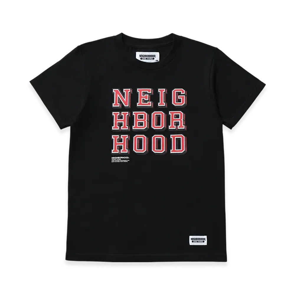 NEIGHBORHOOD One Third Kids OT. Tee SS-10 "Black"