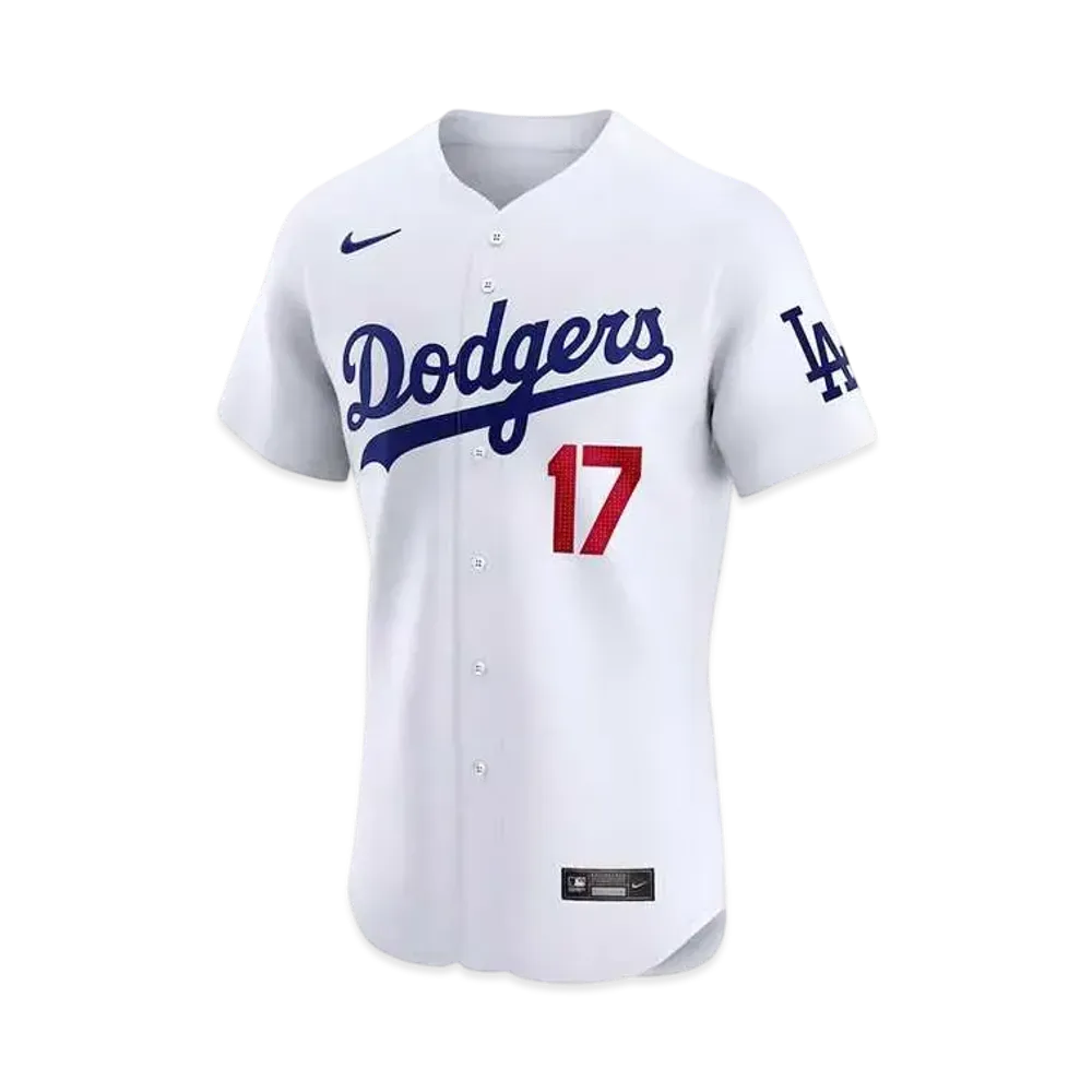 MLB Nike Dodgers Shohei Ohtani Elite Jersey Home "White"