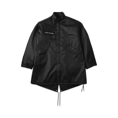 mastermind JAPAN Nylon Fishtail Coat "Black"