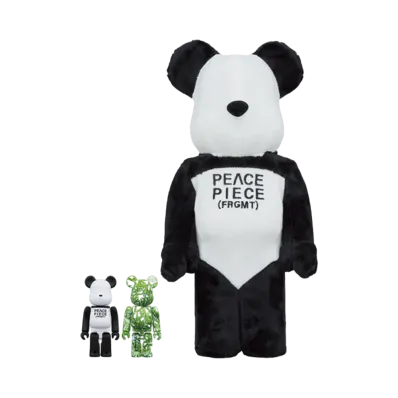 Bearbrick x Fragmentdesign PANDA 100%&400% 3PCS