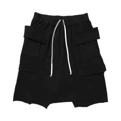 RICK OWENS DRKSHDW CREATCH CARGO PODS "BLACK"