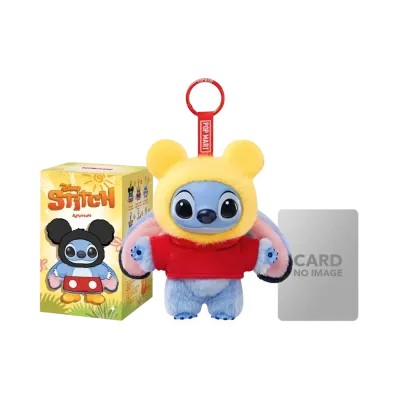 POP MART Stitch Adventure Series Plush Pendant Winnie the Pooh Stitch