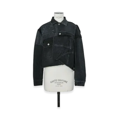 sacai Denim Jacket "Black"