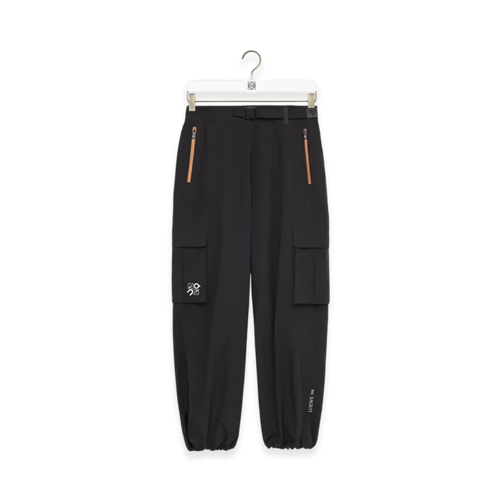 LOEWE x On Cargo Trousers (Technical Shell) "Black"