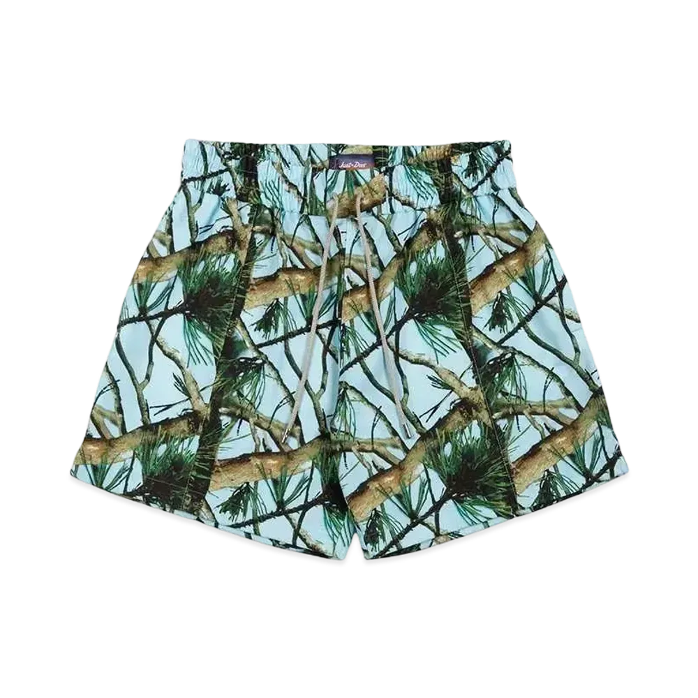 Just Don The Jungle Real Tree Shorts "Light Blue"