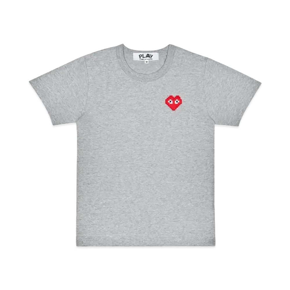PLAY COMME des GARCONS Invader T-Shirt "Top Grey"