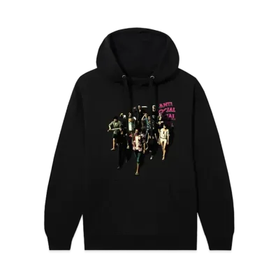 ANTI SOCIAL SOCIAL CLUB x Like A Dragon Yakuza Hoodie "Black"