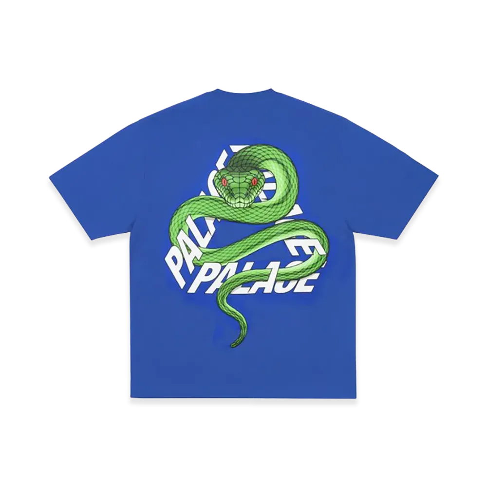PALACE Snakey P3 T Shirt "Deep Sea Blue"