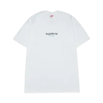 Supreme Classic Logo Tee "White"
