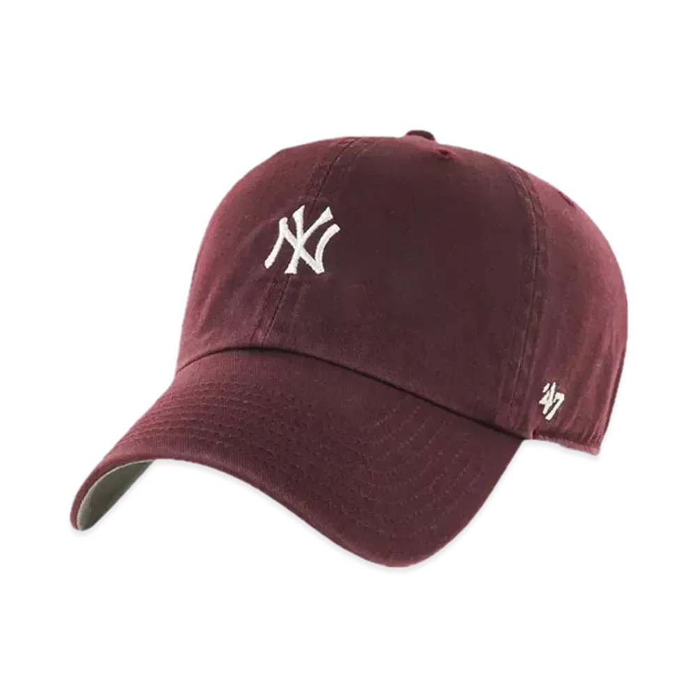 47 LA NYY Base Runner "Yankees Dark Maroon"