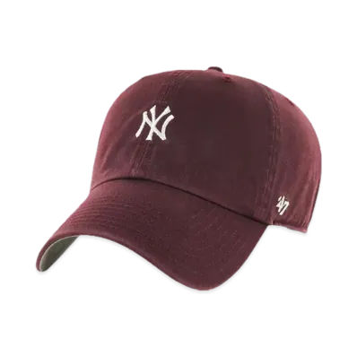 47 LA NYY Base Runner "Yankees Dark Maroon"