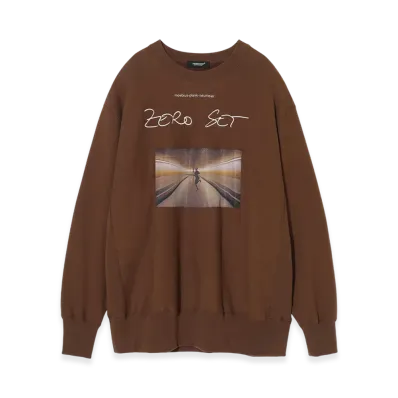 UNDERCOVER Cotton Sweat Pullover "Brown"
