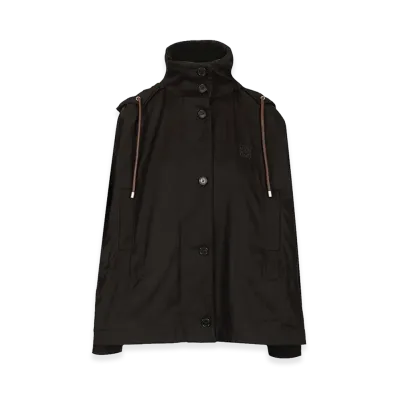 LOEWE Women's Hooded Jacket "Black"