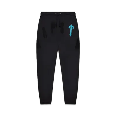 TRAPSTAR Irongate Arch Chenille 2.0 Tracksuit "Black/Blue"