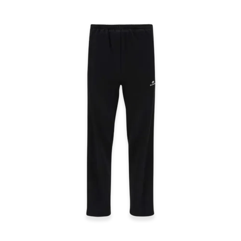 BALENCIAGA Side Band Logo Stripe Track Pants "Black"
