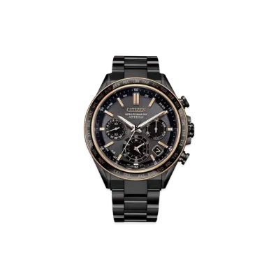 CITIZEN Attesa ACT Line Black TitanTM Series "Black/Pink Gold" CC4074-61W