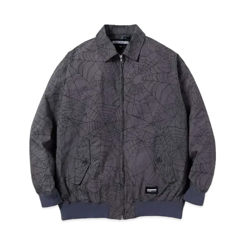 NEIGHBORHOOD Spiderweb Work Jacket "Gray"