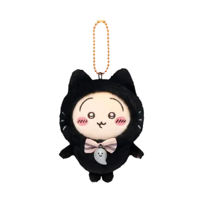 Gray Parka Service -Chiikawa- Chikawa Black Cat Mascot (Rabbit)