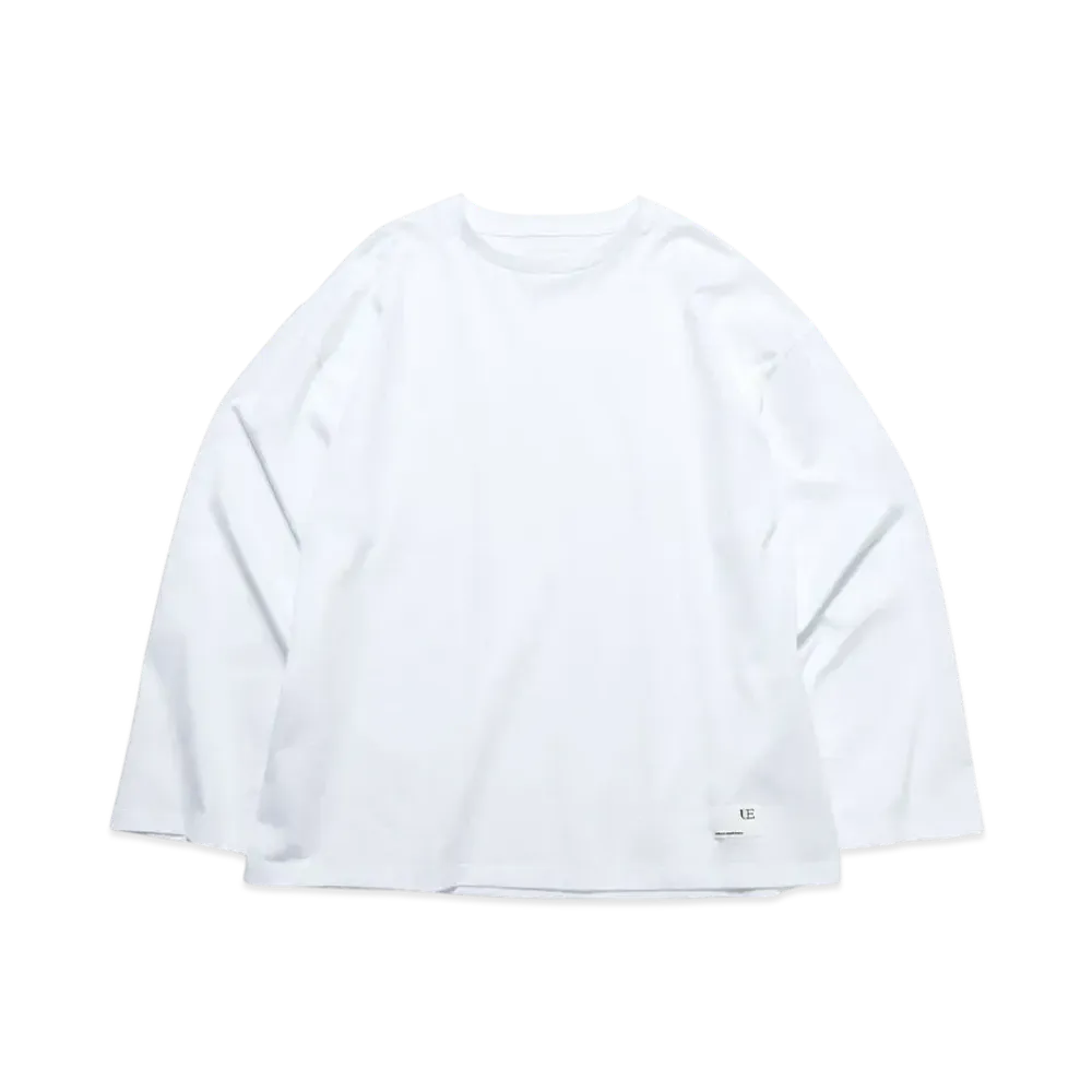 uniform experiment Loose L/S Tee "White"