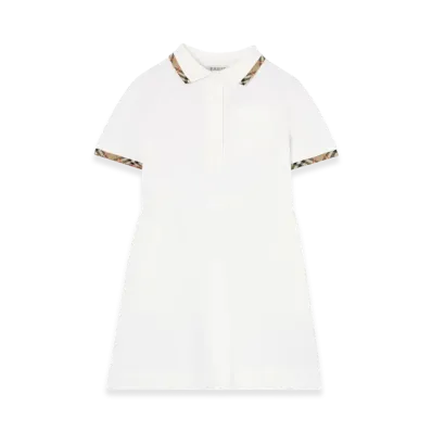 Burberry Kids Dress "White"