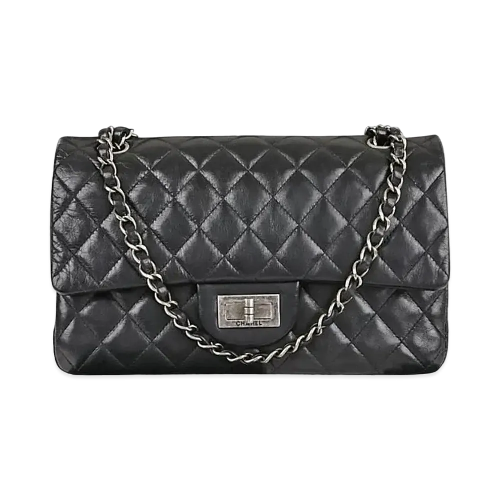 CHANEL 2.55 Aged Calfskin Shoulder