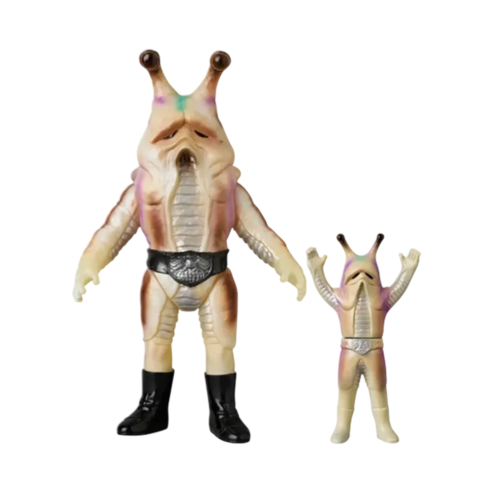 MEDICOM TOY "Toei Retro Sofvi Collection" -Masked Rider- Slug Whale (New Color Phosphorescent) + Mini Soft Vinyl
